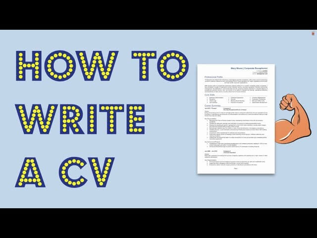 Hướng dẫn viết nội dung CV part time cho sinh viên