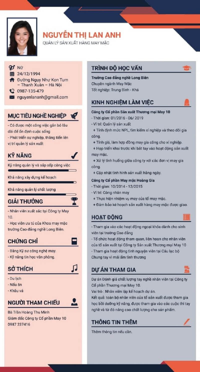 Làm CV bằng powerpoint