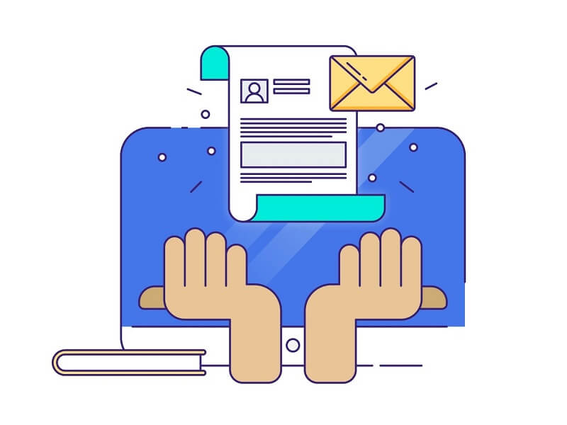 Mẫu đơn xin việc gửi qua mail - Xu hướng ứng tuyển công nghệ 4.0