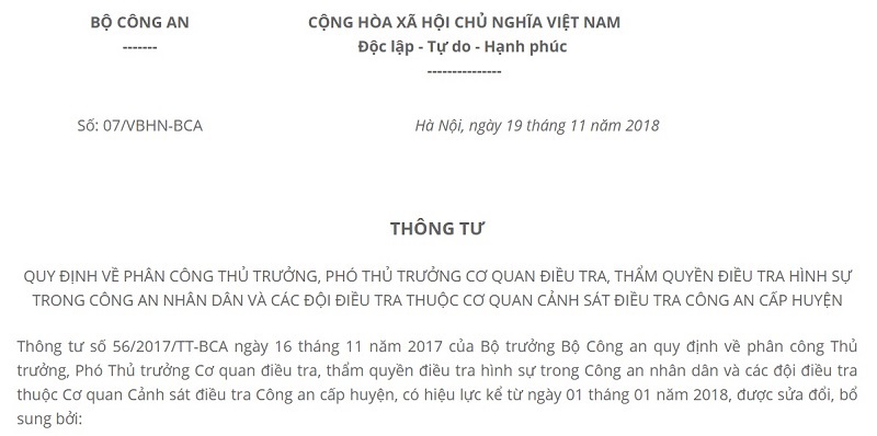 Mục đích sử dụng của văn bản hợp nhất