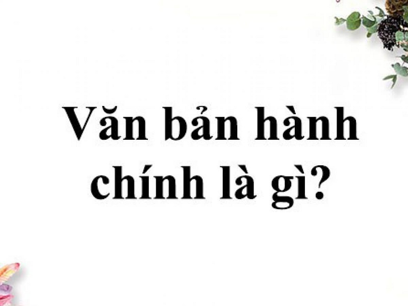 Văn bản hành chính là gì? Những điều cần biết về văn bản này?